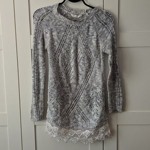 ❄️ 3/$25 BLUENOTES Blue Knit Sweater